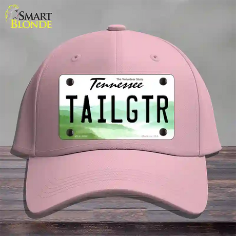 Tailgtr Tennessee Novelty License Plate Hat Cotton / Pink