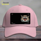 Wildcat Offset Novelty License Plate Hat Cotton / Pink