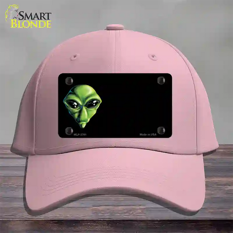 Alien Offset Novelty License Plate Hat Cotton / Pink