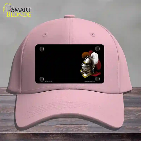 Armor Offset Novelty License Plate Hat Cotton / Pink