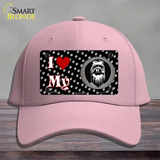 I Love My Pekingese Novelty License Plate Hat Cotton / Pink