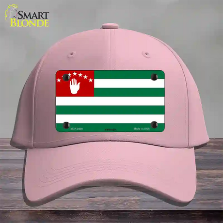 Abkhazia Flag Novelty License Plate Hat Cotton / Pink