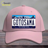 Gotosama New York Novelty License Plate Hat Cotton / Pink