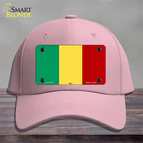 Mali Flag Novelty License Plate Hat Cotton / Pink