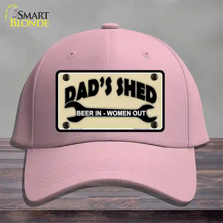 Beer In Women Out Novelty License Plate Hat Cotton / Pink