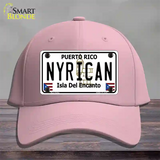 Nyrican Puerto Rico Novelty License Plate Hat Cotton / Pink