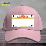 California Golden State Plate State Blank Novelty License Plate Hat Cotton / Pink