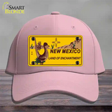 Roadrunner New Mexico Novelty License Plate Hat Cotton / Pink