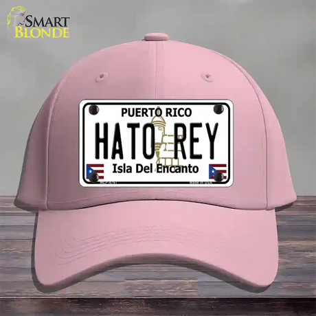 Hato Rey Puerto Rico Novelty License Plate Hat Cotton / Pink