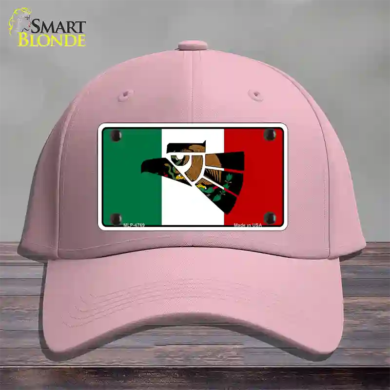 Made In Mexico Flag Novelty License Plate Hat Cotton / Pink