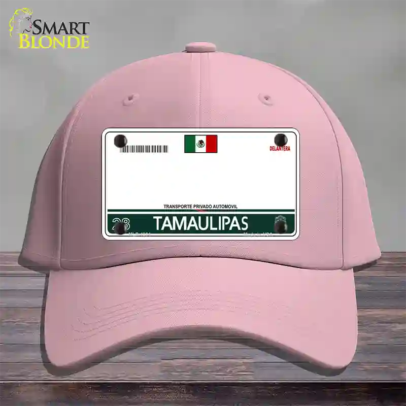 Tamaulipas Mexico Blank Novelty License Plate Hat Cotton / Pink