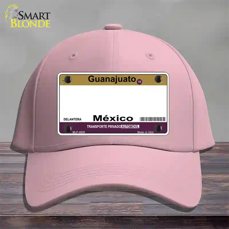 Guanajuato Mexico Blank Novelty License Plate Hat Cotton / Pink