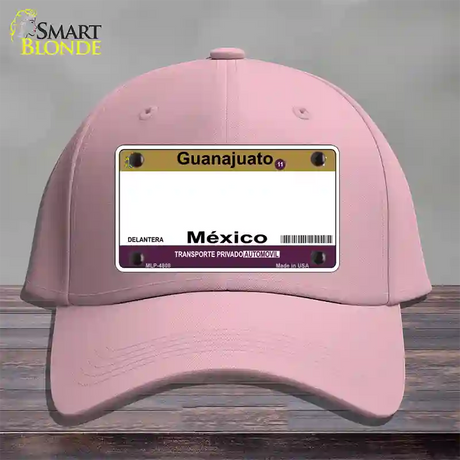 Guanajuato Mexico Blank Novelty License Plate Hat Cotton / Pink