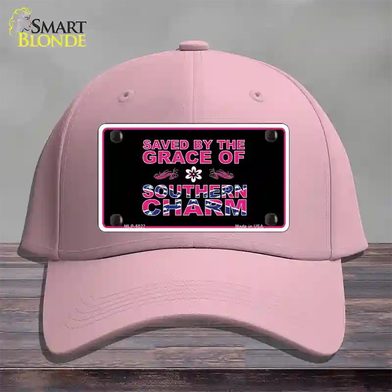 Southern Charm Novelty License Plate Hat Cotton / Pink