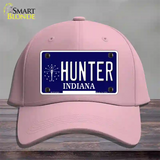 Hunter Indiana State Novelty License Plate Hat Cotton / Pink