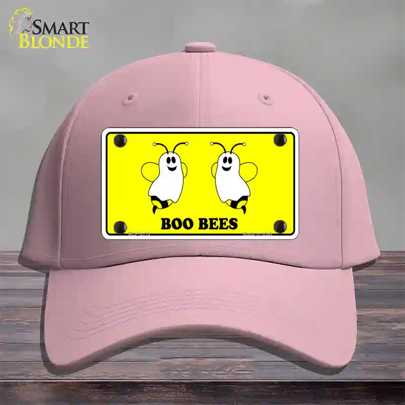 Boo Bees Novelty License Plate Hat Cotton / Pink