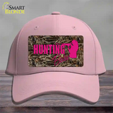 Hunting Babe Novelty License Plate Hat Cotton / Pink