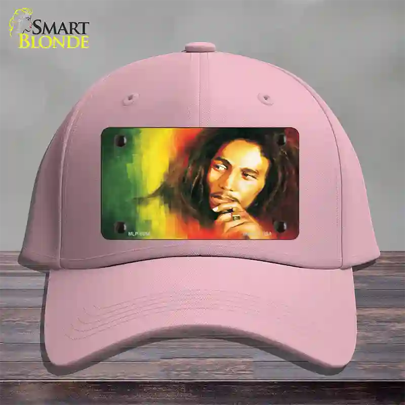 Bob Marley Novelty License Plate Hat Cotton / Pink