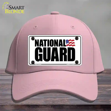 National Guard Novelty License Plate Hat Cotton / Pink