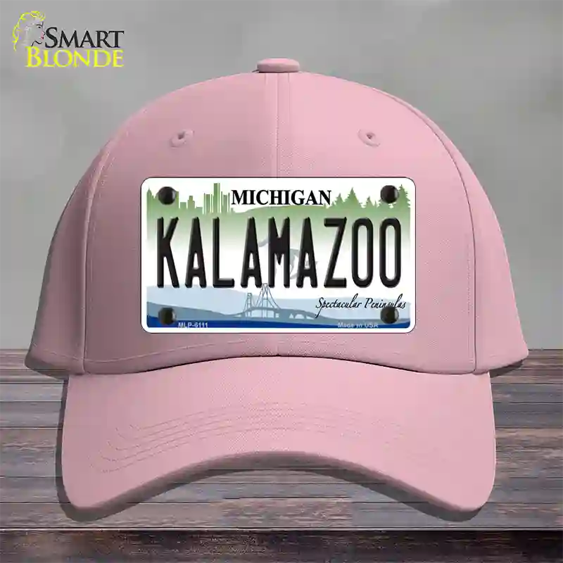 Kalamazoo Novelty License Plate Hat Cotton / Pink