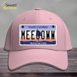 Meeooww South Carolina Novelty License Plate Hat Cotton / Pink