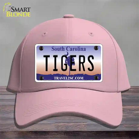 Tigers South Carolina Novelty License Plate Hat Cotton / Pink