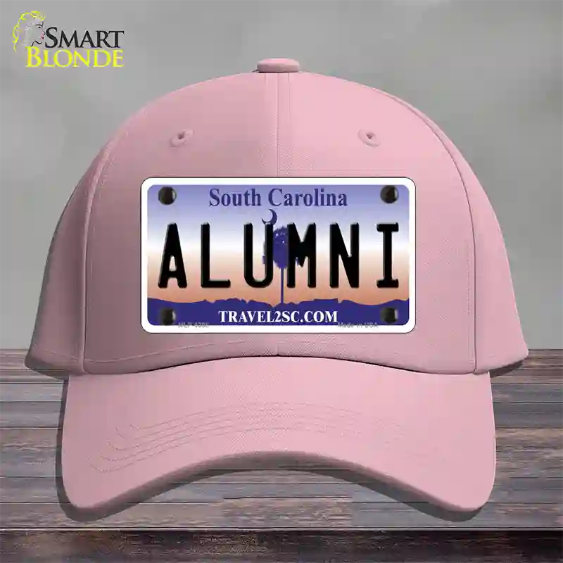 Alumni South Carolina Novelty License Plate Hat Cotton / Pink