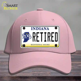 Retired Indiana Novelty License Plate Hat Cotton / Pink