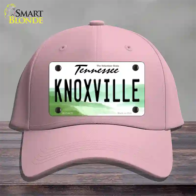 Knoxville Tennessee Novelty License Plate Hat Cotton / Pink