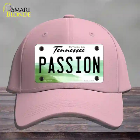 Passion Tennessee Novelty License Plate Hat Cotton / Pink