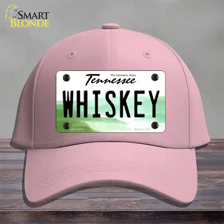 Whiskey Tennessee Novelty License Plate Hat Cotton / Pink