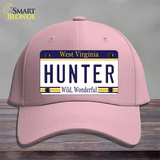 Hunter West Virginia Novelty License Plate Hat Cotton / Pink