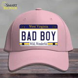 Bad Boy West Virginia Novelty License Plate Hat Cotton / Pink