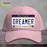 Dreamer West Virginia Novelty License Plate Hat Cotton / Pink