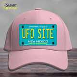 UFO Site New Mexico Novelty License Plate Hat Cotton / Pink