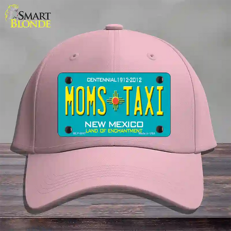 Moms Taxi New Mexico Novelty License Plate Hat Cotton / Pink