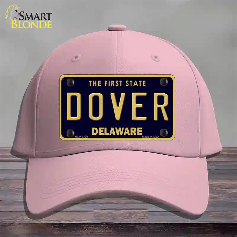 Delaware Novelty License Plate Hat Cotton / Pink