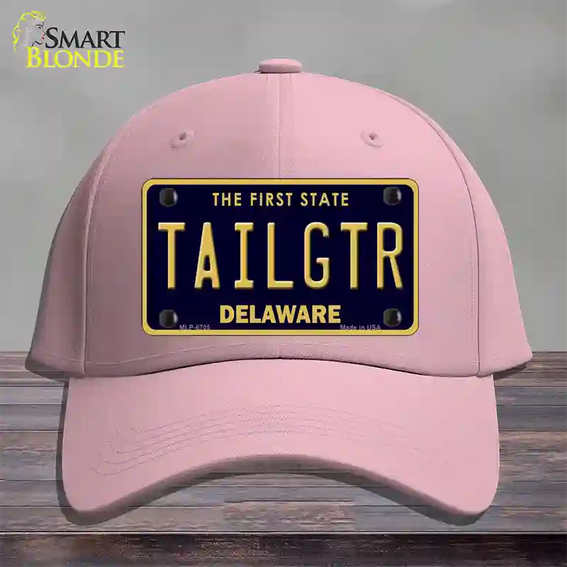 Tailgtr Delaware Novelty License Plate Hat Cotton / Pink