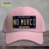 No Murci Delaware Novelty License Plate Hat Cotton / Pink