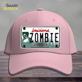 Zombie Louisiana Novelty License Plate Hat Cotton / Pink