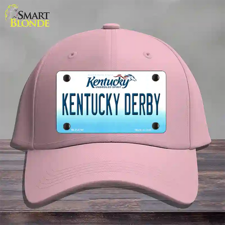 Kentucky Derby Kentucky Novelty License Plate Hat Cotton / Pink