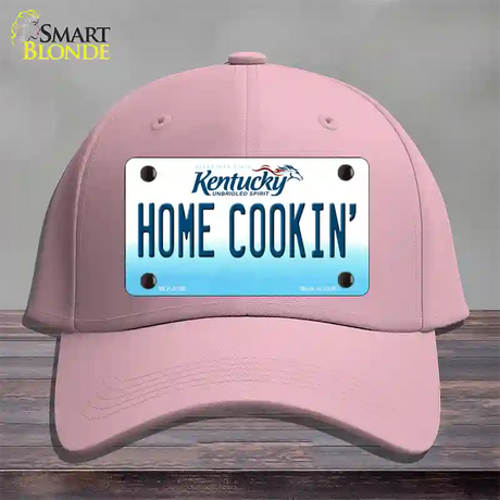 Home Cookin Kentucky Novelty License Plate Hat Cotton / Pink