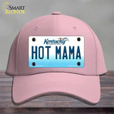 Hot Mama Kentucky Novelty License Plate Hat Cotton / Pink