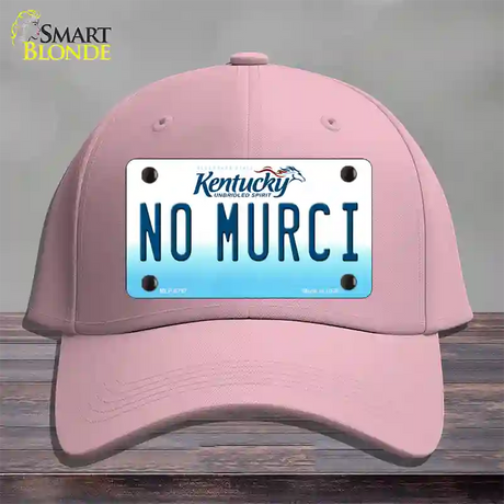 No Murci Kentucky Novelty License Plate Hat Cotton / Pink