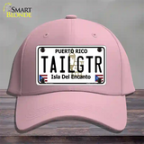 Tailgtr Puerto Rico Novelty License Plate Hat Cotton / Pink