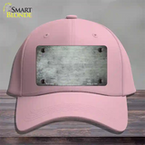 White Oil Rubbed Solid Novelty License Plate Hat Cotton / Pink