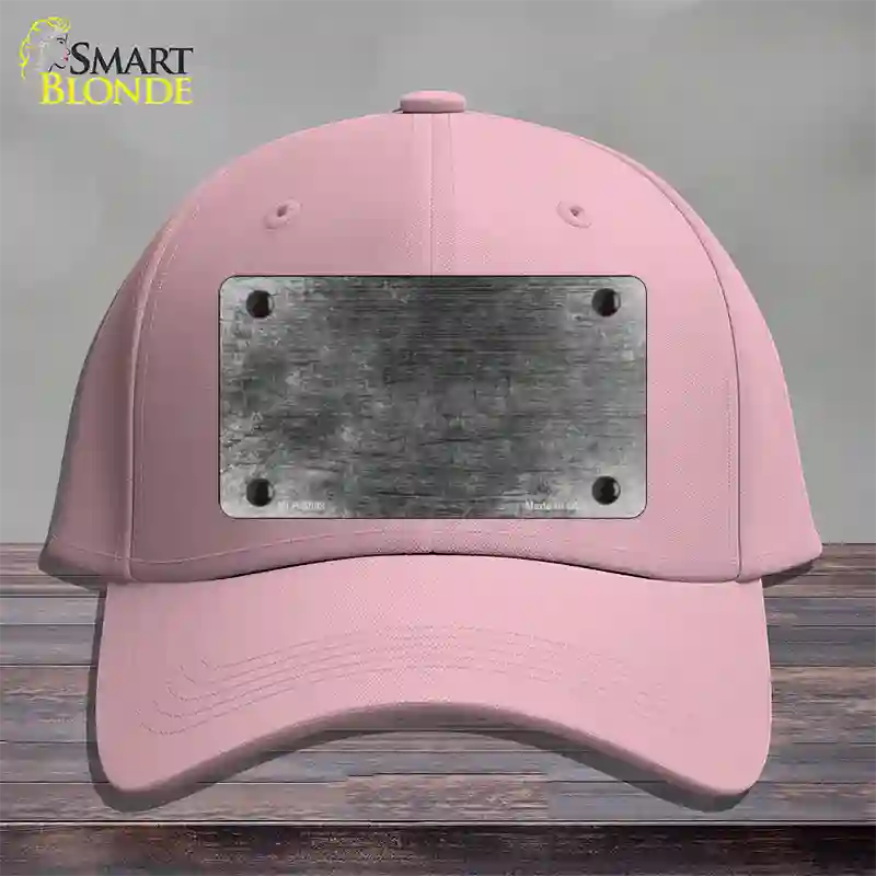 Black Oil Rubbed Solid Novelty License Plate Hat Cotton / Pink