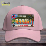 Kealakekua Hawaii State Novelty License Plate Hat Cotton / Pink