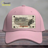 Americas Highway Route 66 Novelty License Plate Hat Cotton / Pink