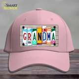 Grandma Wood License Plate Art Novelty License Plate Hat Cotton / Pink